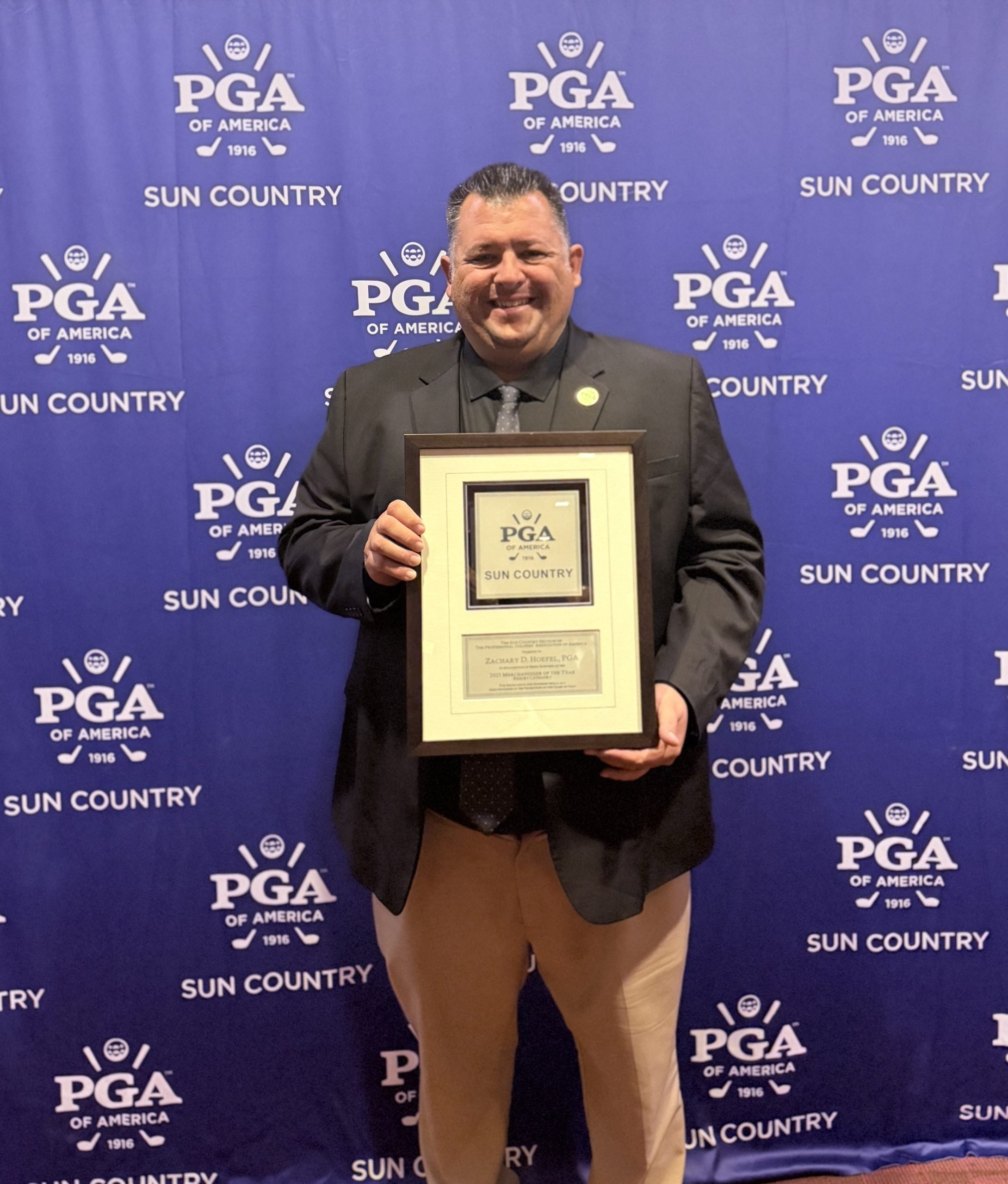 Zach Hoefel, PGA - win Warriors Golf Club